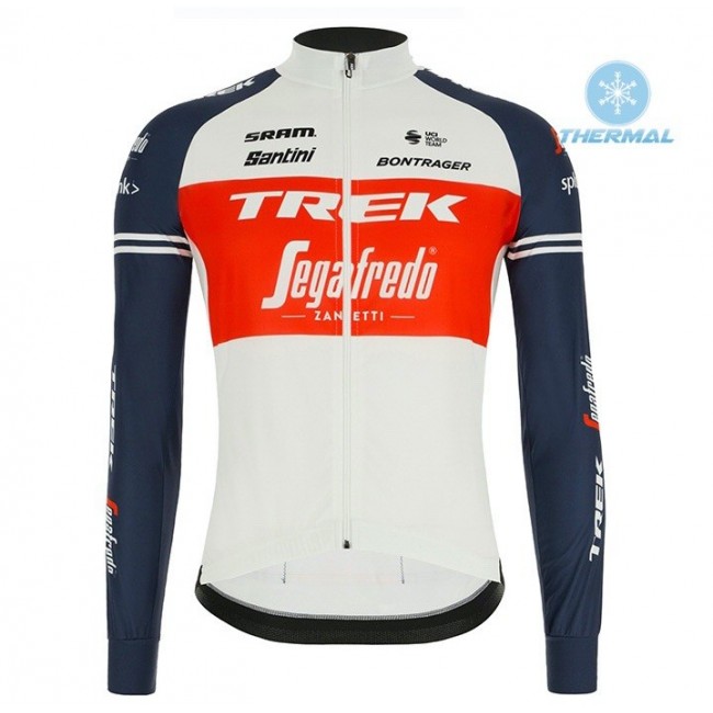 Trek Segafredo Thermal Wielershirt Lange Mouw 958FFJQ