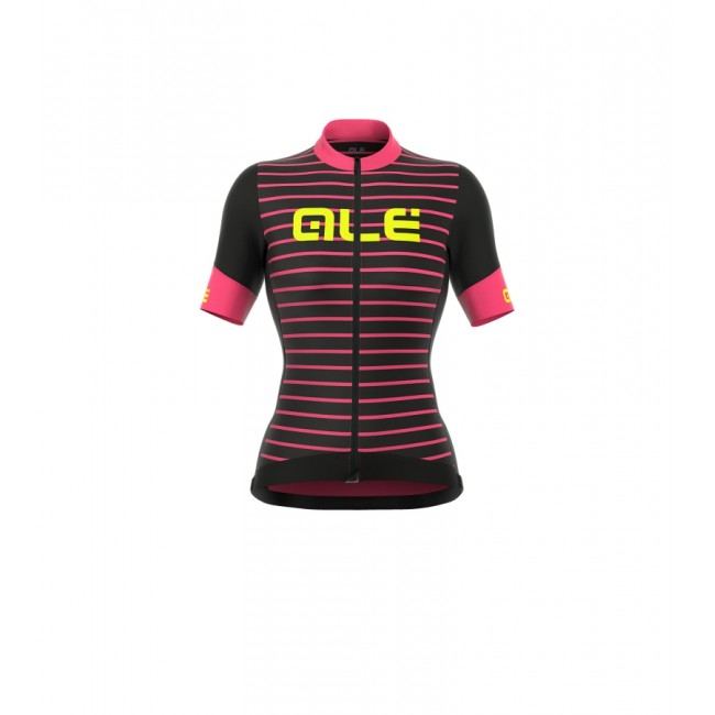 ALE R-EV1 MARINA Dames Wielershirt Korte Mouw Pink