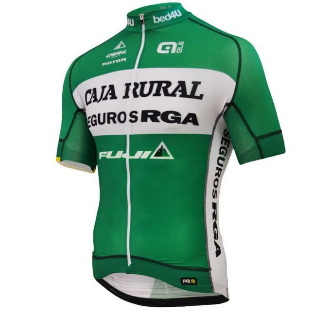 2015 Caja Rural Wielershirt Met Korte Mouwen