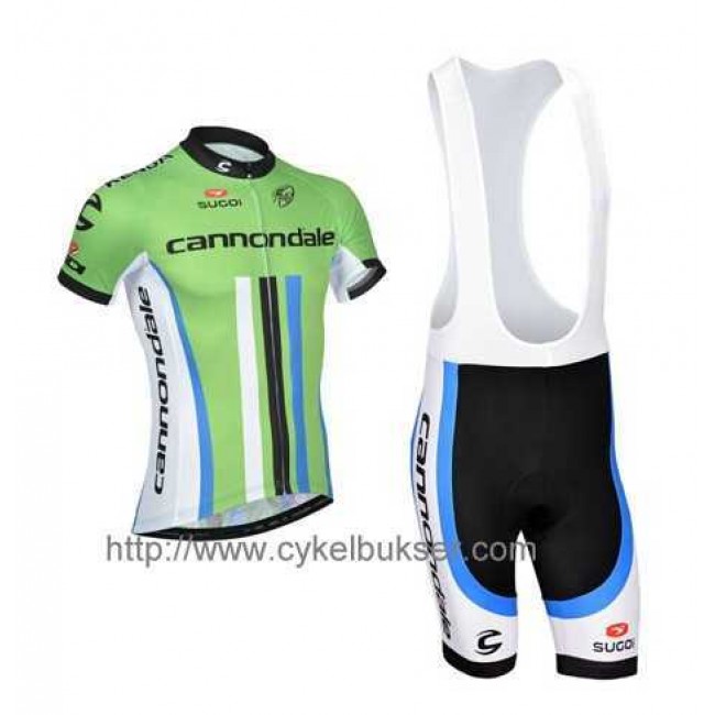 Cannondale 2014 Fietskleding Set Fietsshirt Met Korte Mouwen+Korte Koersbroek