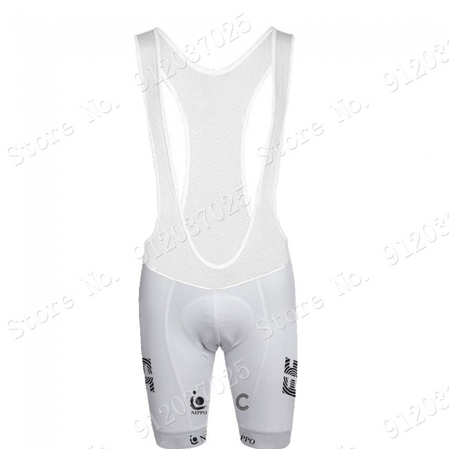 White EF Education Frist Tour De France 2021 Korte Fietsbroeken Bib ZXUb7W