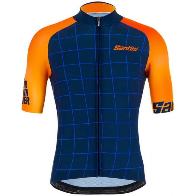Wielerkleding Profteams 2020 TOUR DOWN UNDER Wielershirt Met Korte Mouwen Blauw