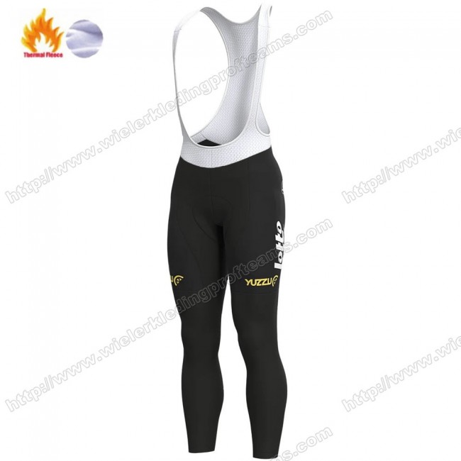 Winter Fleece Lotto Soudal Pro Team 2021 Lange Fietsbroeken Bib OHDSX