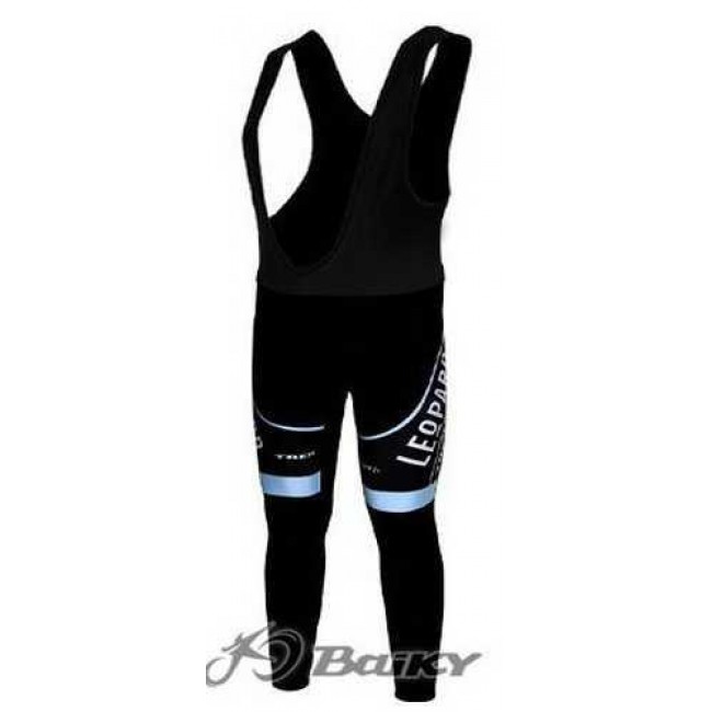 Leopard Trek Pro Team Lange Fietsbroeken Bib Wit Zwart