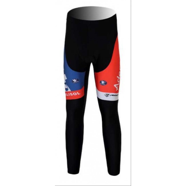 Lotto Belison Pro Team Lange Fietsbroeken Wit Blauw