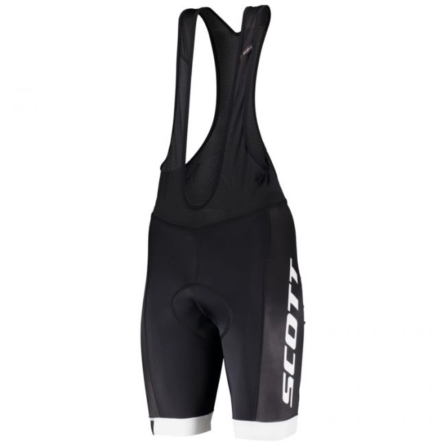 SCOTT RC TEAM Korte Fietsbroeken Bib Black/White