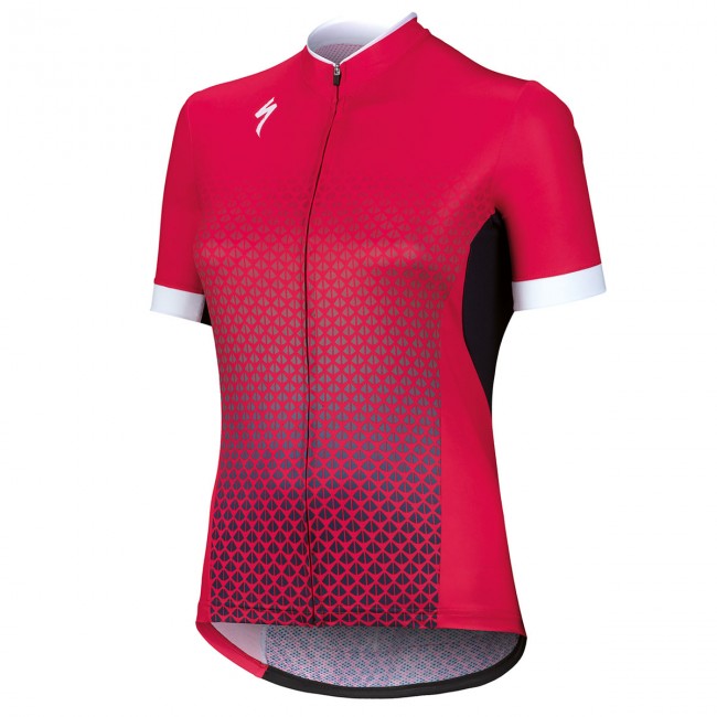 Specialized SL Elite-Rood Dames Wielershirt Korte Mouw