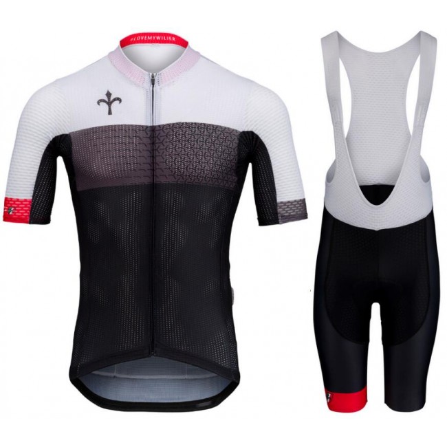 Wilier Aero Fietskleding Set Wielershirt Korte Mouw+Korte Fietsbroeken Bib