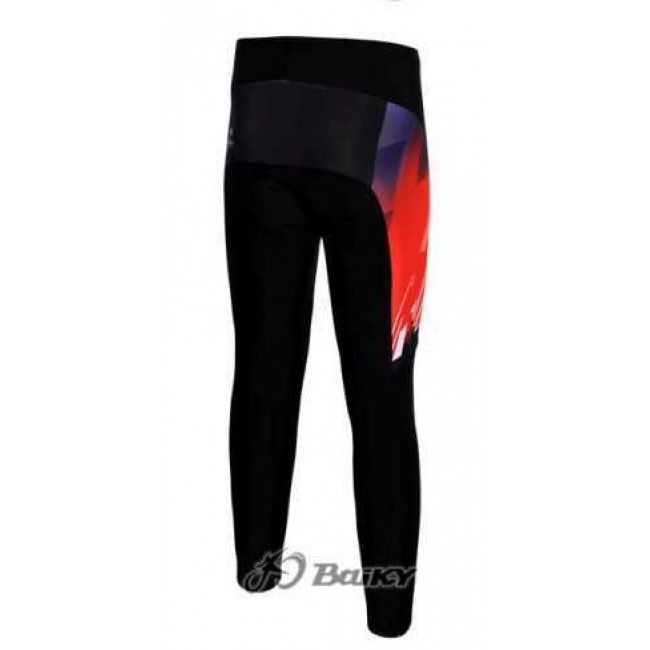Nalini Pro Team Lange Fietsbroeken Rood Zwart