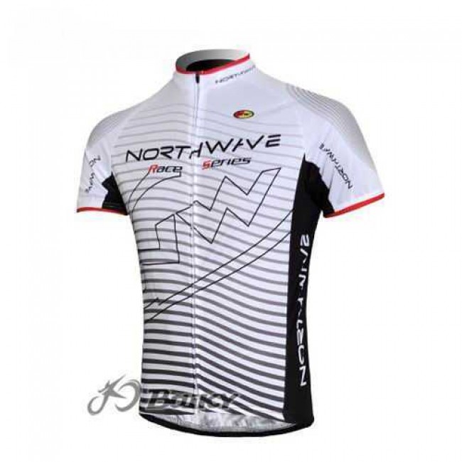 Northwave Pro Team Wielershirt Met Korte Mouwen Wit