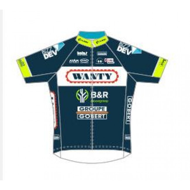 2017 Wanty Wielershirt Met Korte Mouwen